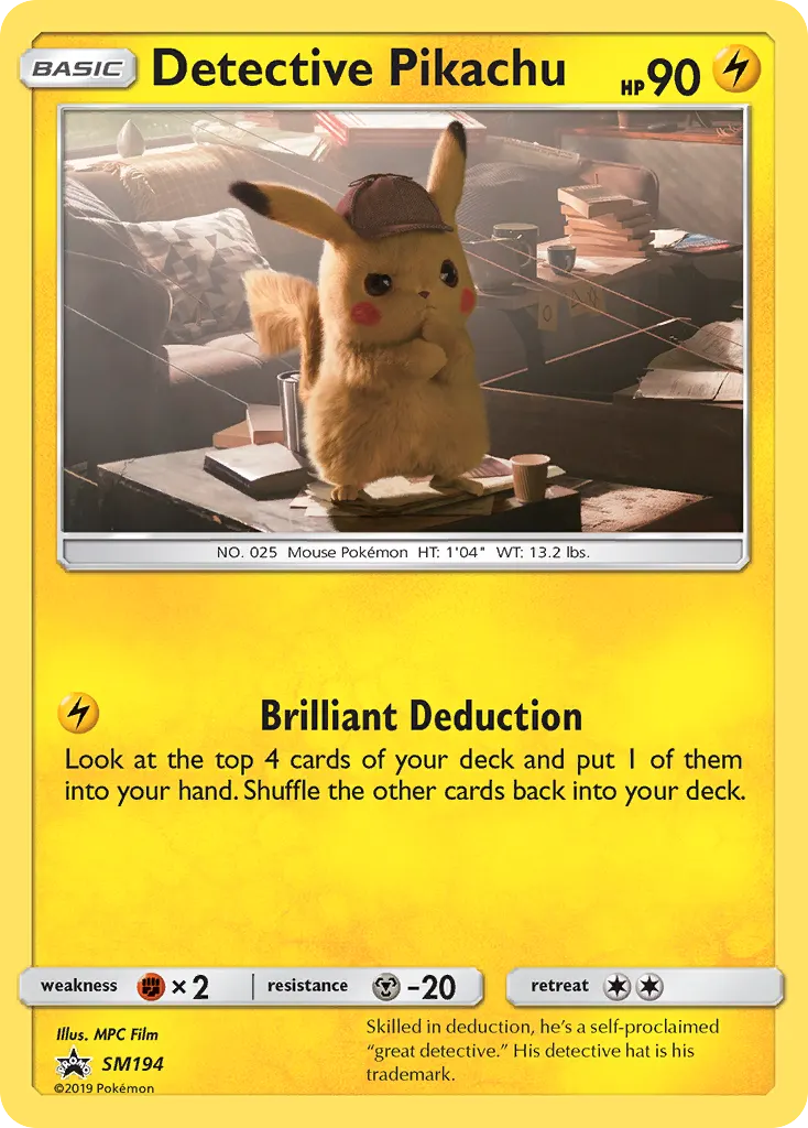 Detective Pikachu - Non-holo
