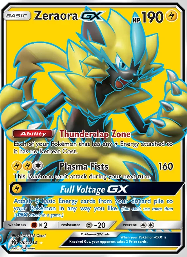 Zeraora GX - Non-holo