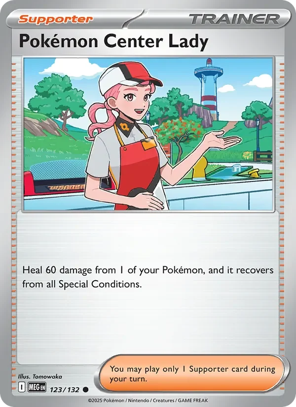 Pokémon Center Lady - Non-holo