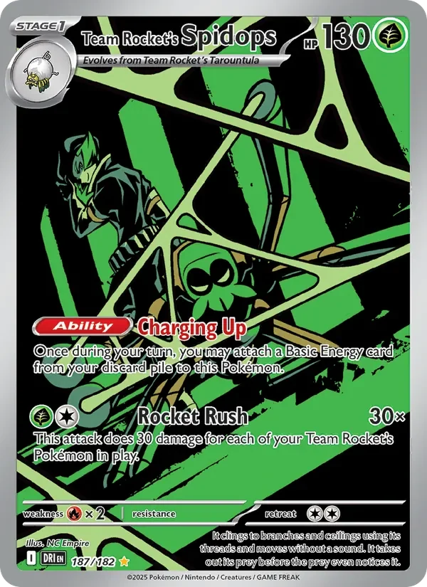 Team Rocket's Spidops - Full Art