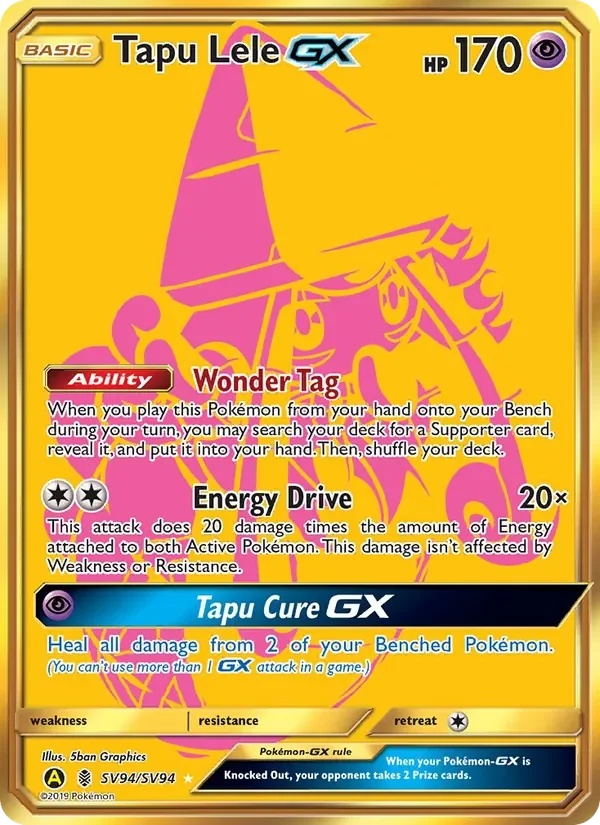 Tapu Lele-GX - Non-holo
