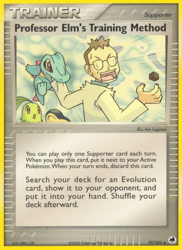 Professor Elm's Training Method - Non-holo