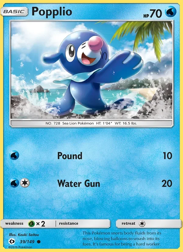Popplio - Non-holo