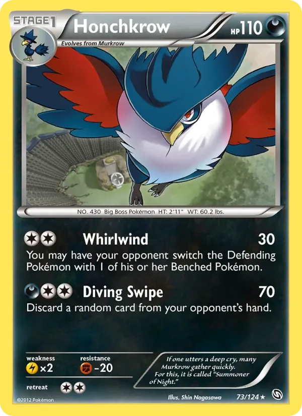 Honchkrow - Non-holo