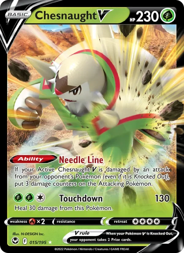 Chesnaught V - Holo