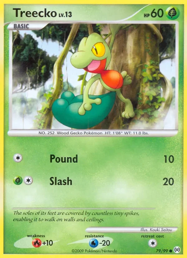 Treecko - Non-holo
