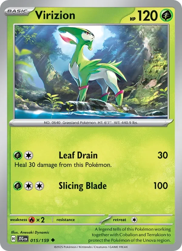 Virizion - Non-holo