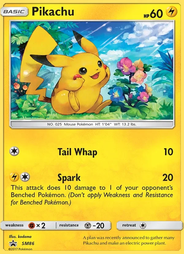 Pikachu - Non-holo
