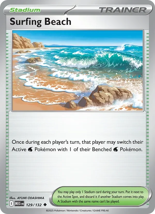 Surfing Beach - Non-holo