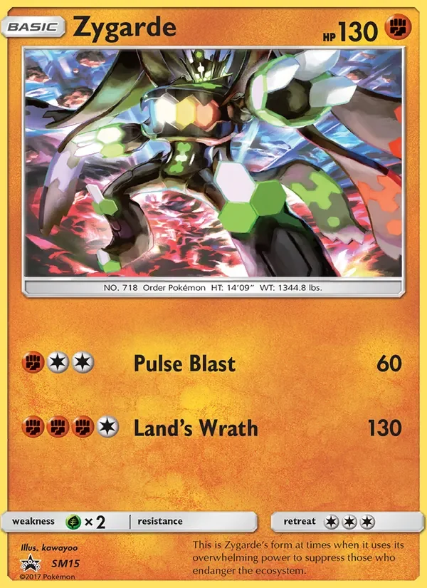 Zygarde - Non-holo