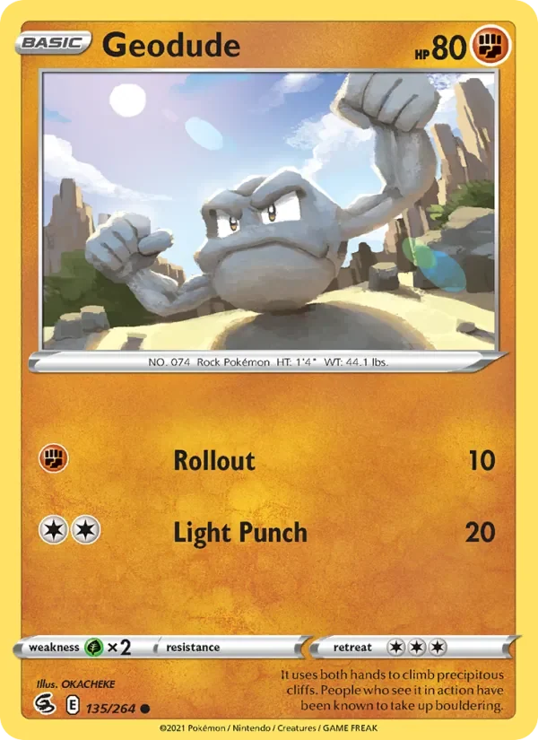 Geodude - Non-holo