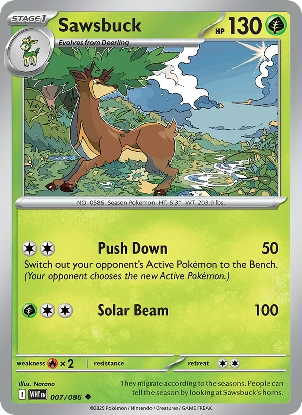 Sawsbuck - Non-holo