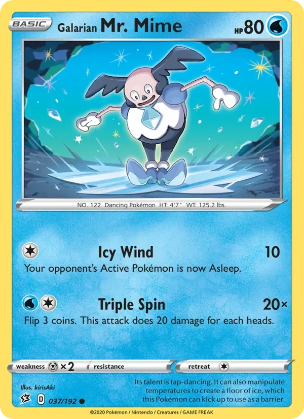 Galarian Mr. Mime - Non-holo