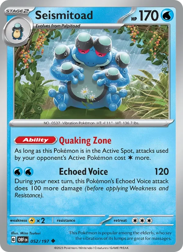 Seismitoad - Non-holo