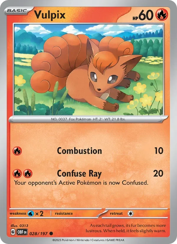 Vulpix - Non-holo