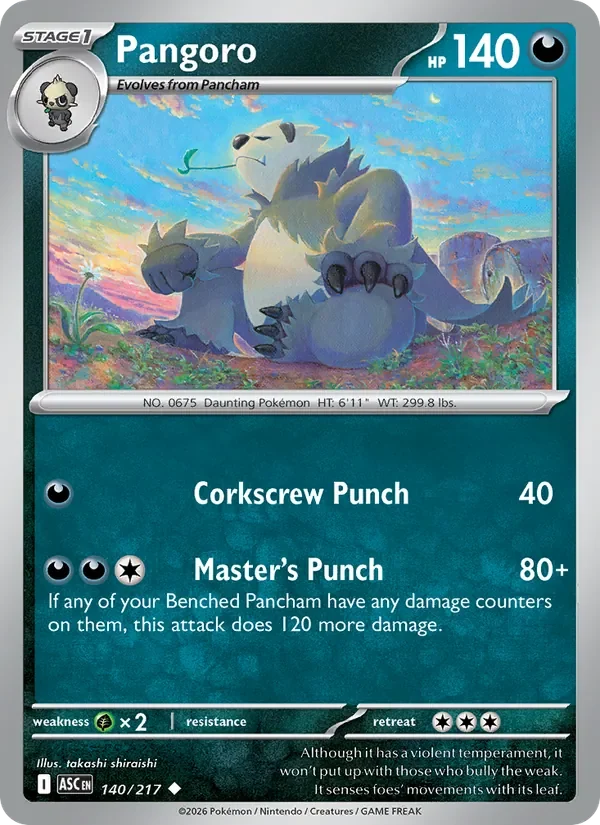 Pangoro - Non-holo
