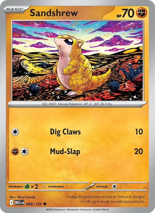 Sandshrew - Non-holo