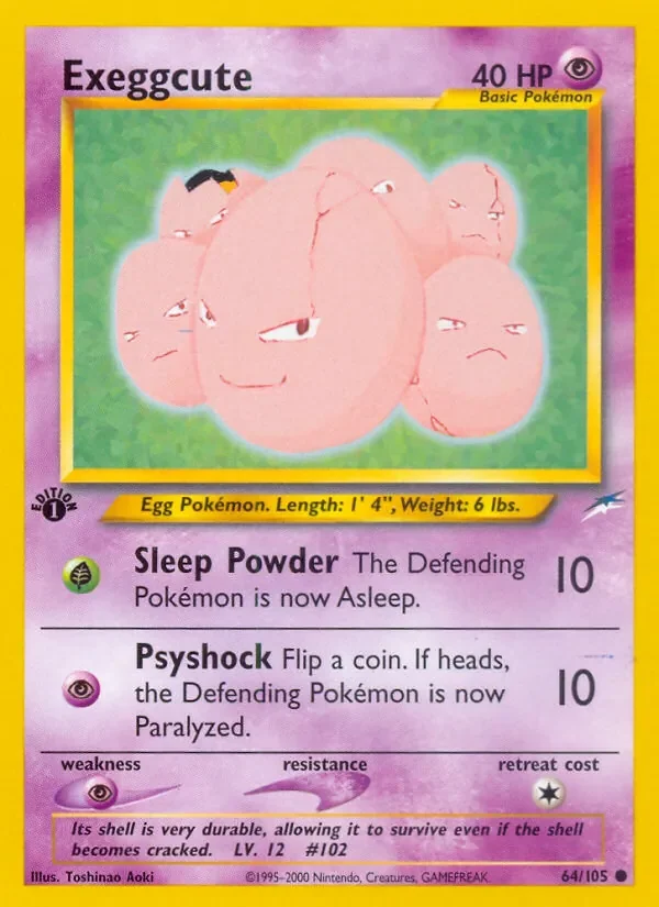 Exeggcute - Non-holo