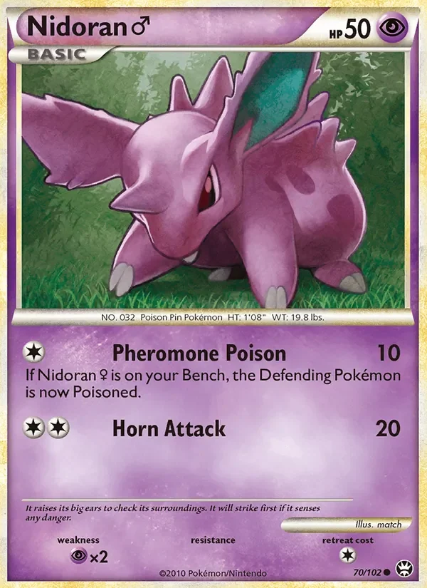 Nidoran ♂ - Non-holo