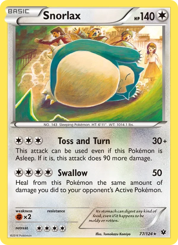 Snorlax - Non-holo