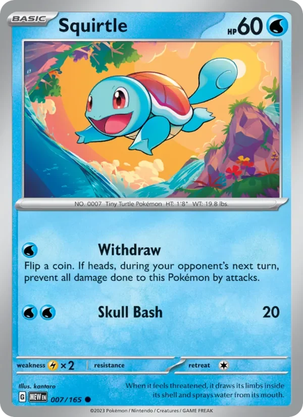 Squirtle - Non-holo