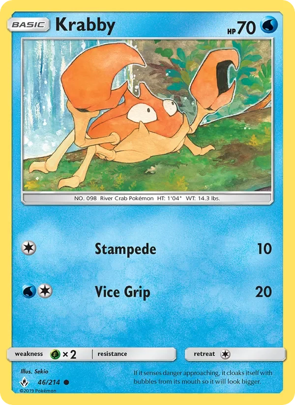 Krabby - Non-holo