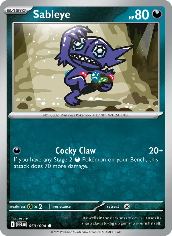 Sableye - Non-holo