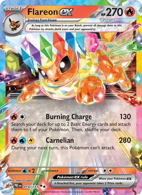 Flareon ex - Holo