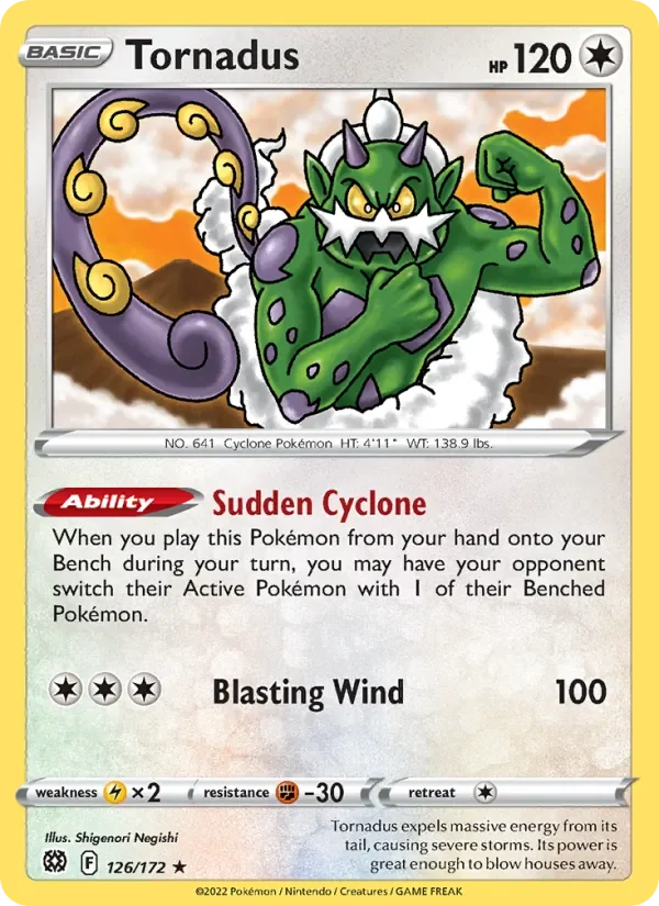 Tornadus - Non-holo