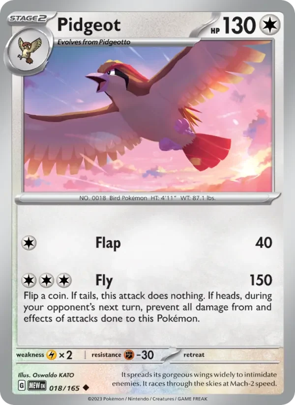 Pidgeot - Non-holo
