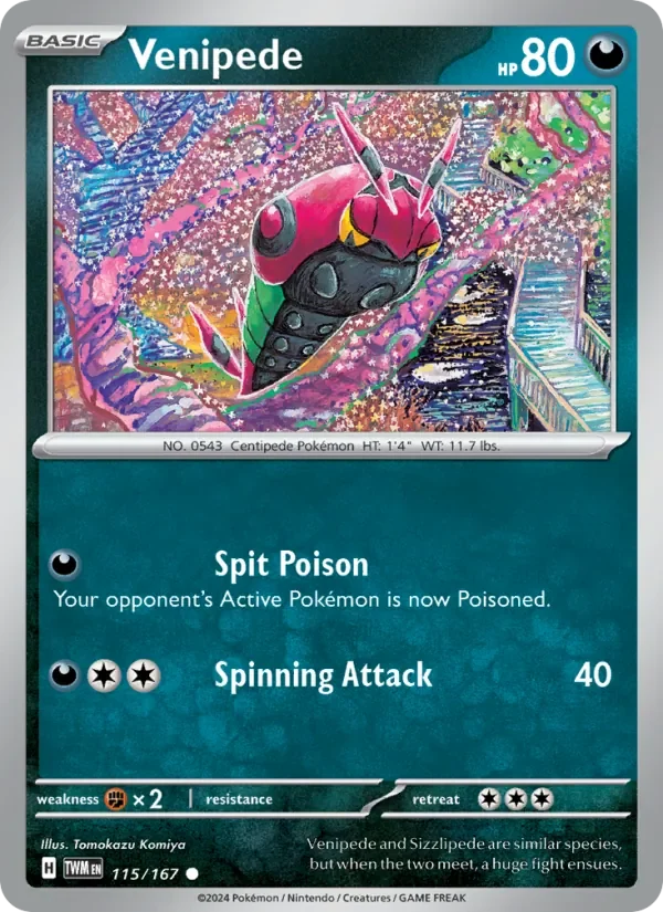 Venipede - Non-holo