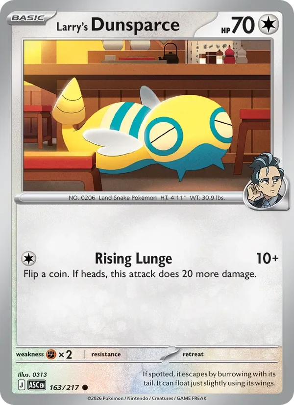 Larry's Dunsparce - Non-holo