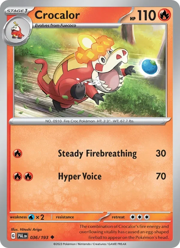 Crocalor - Non-holo
