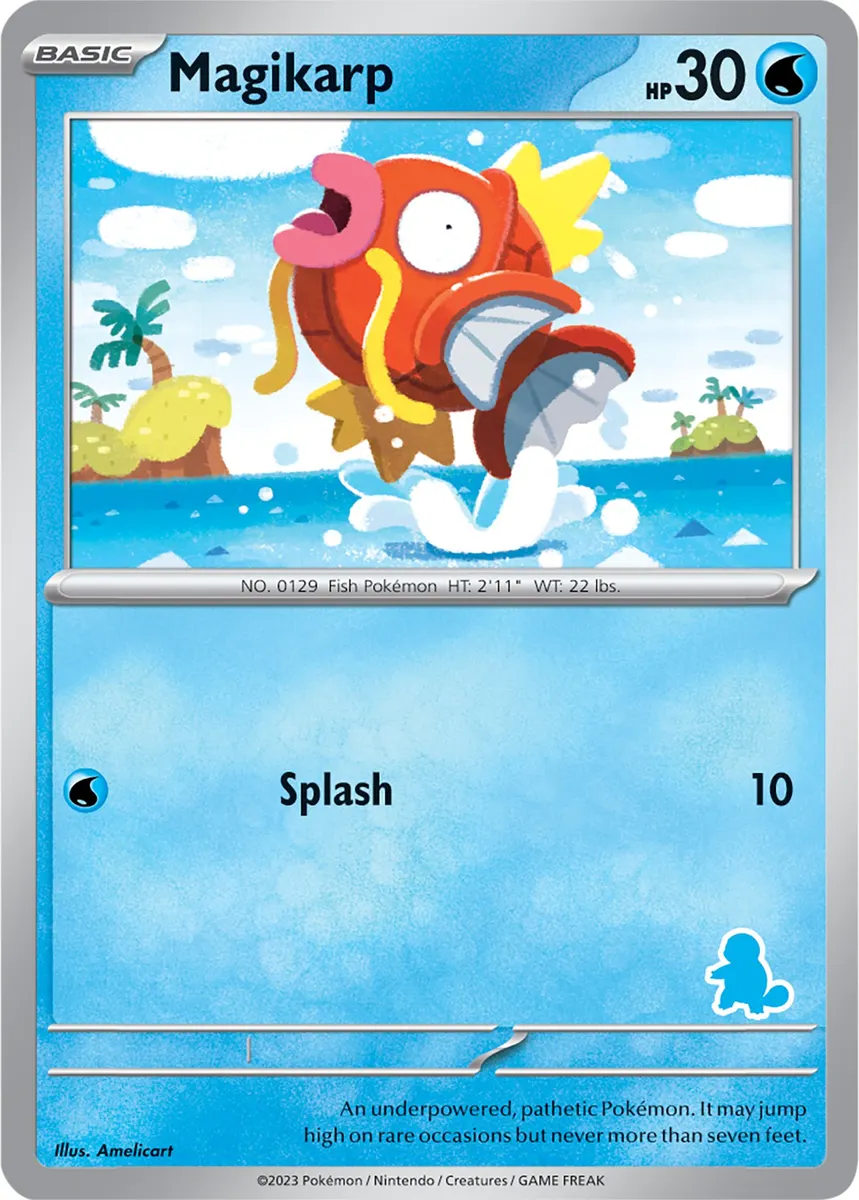 Magikarp - Non-holo - Squirtle