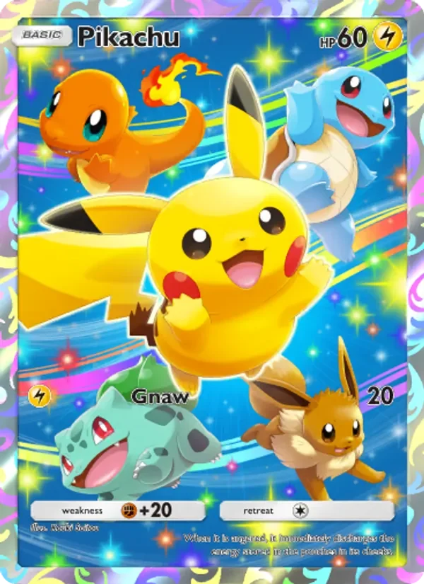 Pikachu - Non-holo