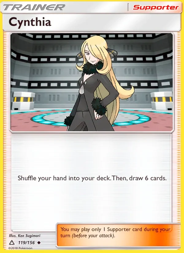 Cynthia - Non-holo
