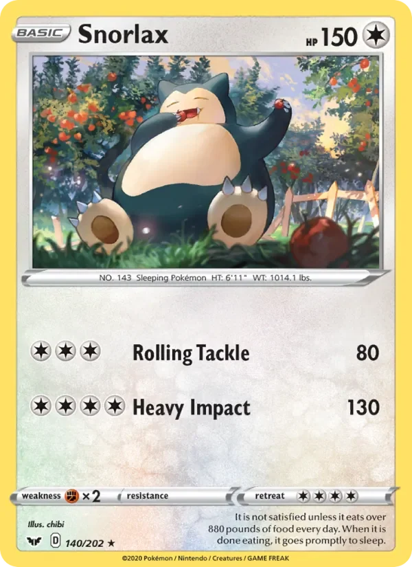 Snorlax - Non-holo