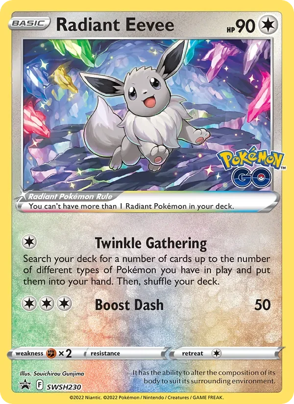 Radiant Eevee - Holo