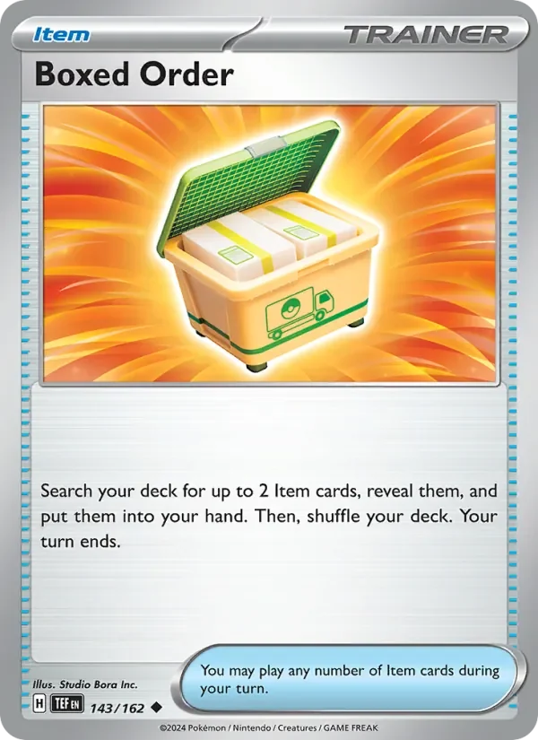 Boxed Order - Non-holo
