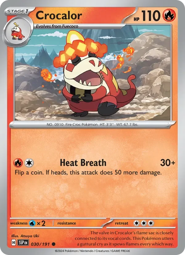 Crocalor - Non-holo