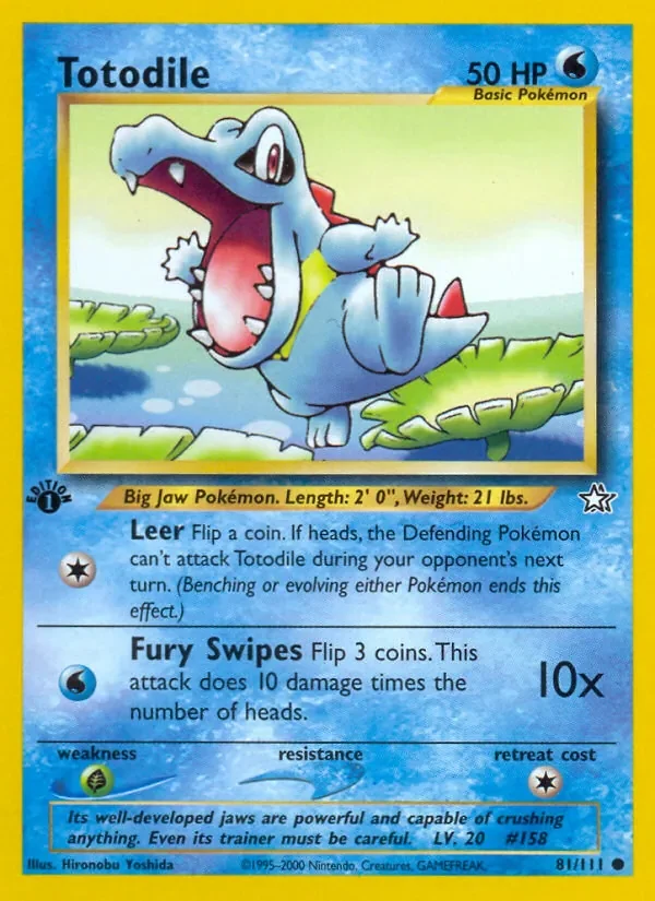 Totodile - Non-holo