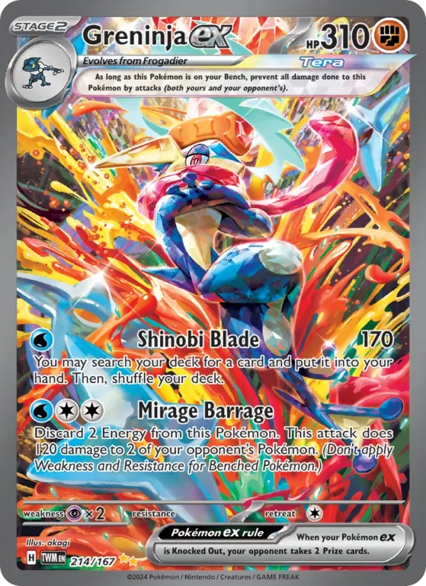 Greninja ex - Full Art