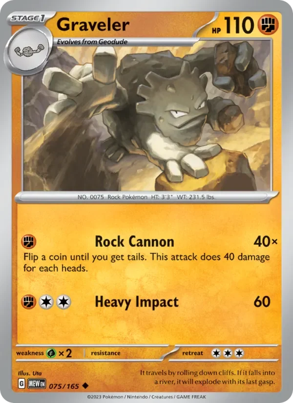 Graveler - Non-holo