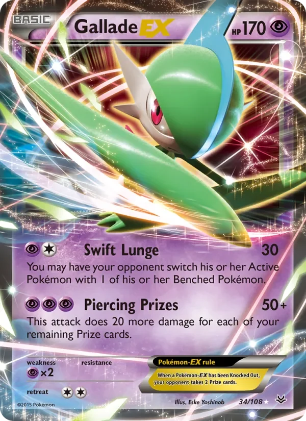 Gallade EX - Non-holo