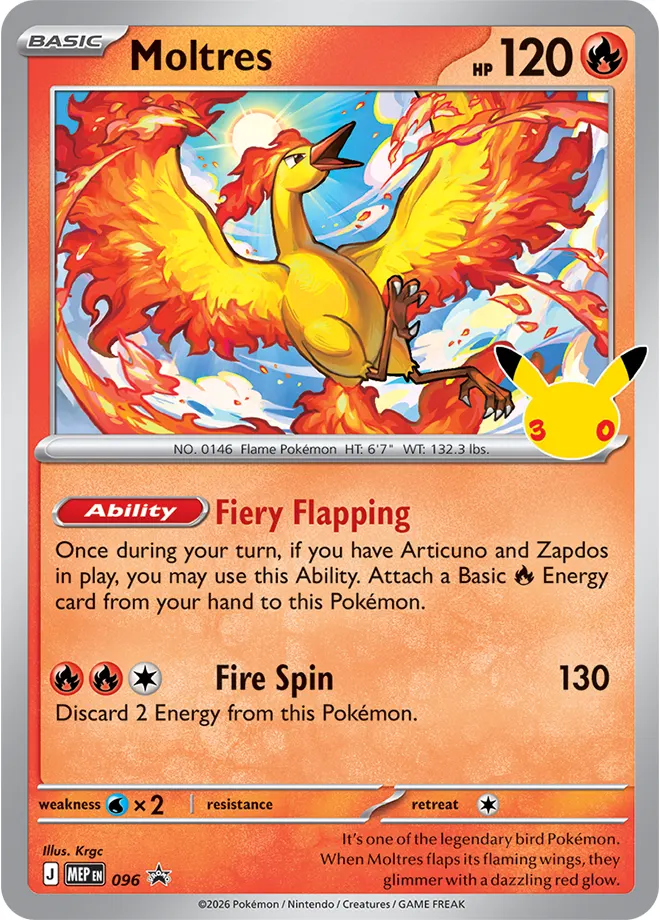 Moltres - Holo
