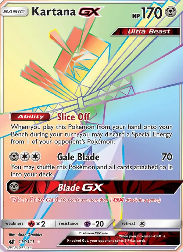 Kartana GX - Non-holo