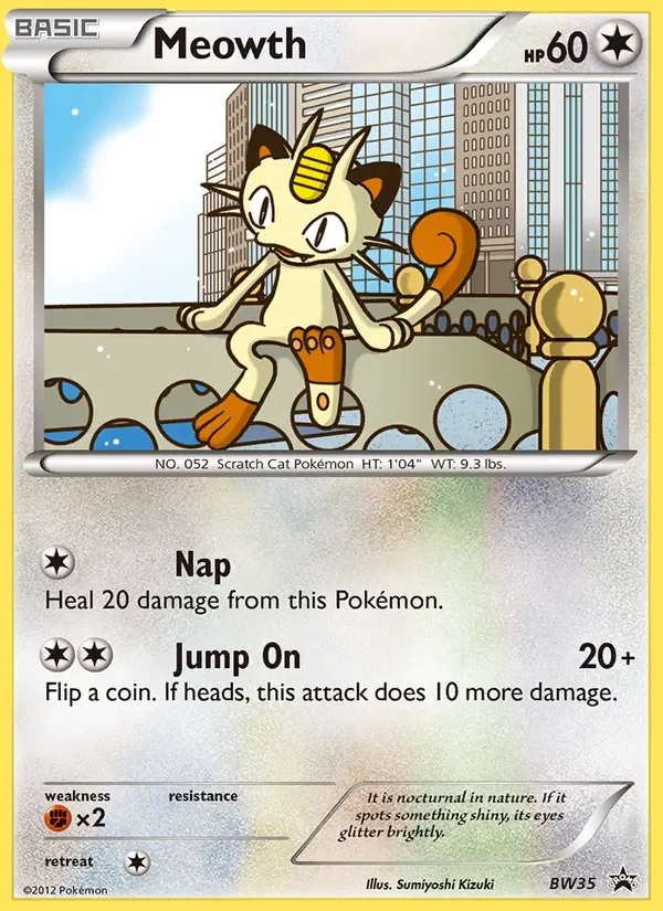 Meowth - Non-holo