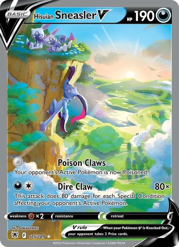 Hisuian Sneasler V - Holo