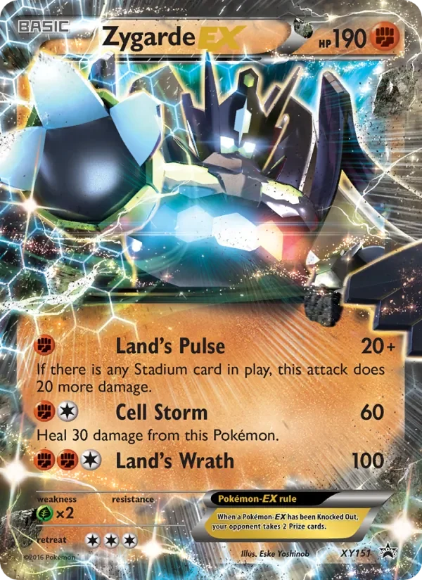 Zygarde EX - Non-holo