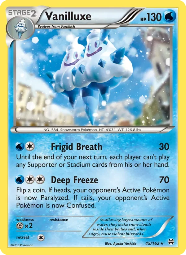 Vanilluxe - Non-holo